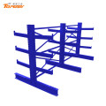 metal epoxy paint cantilever rack for warehouse storage